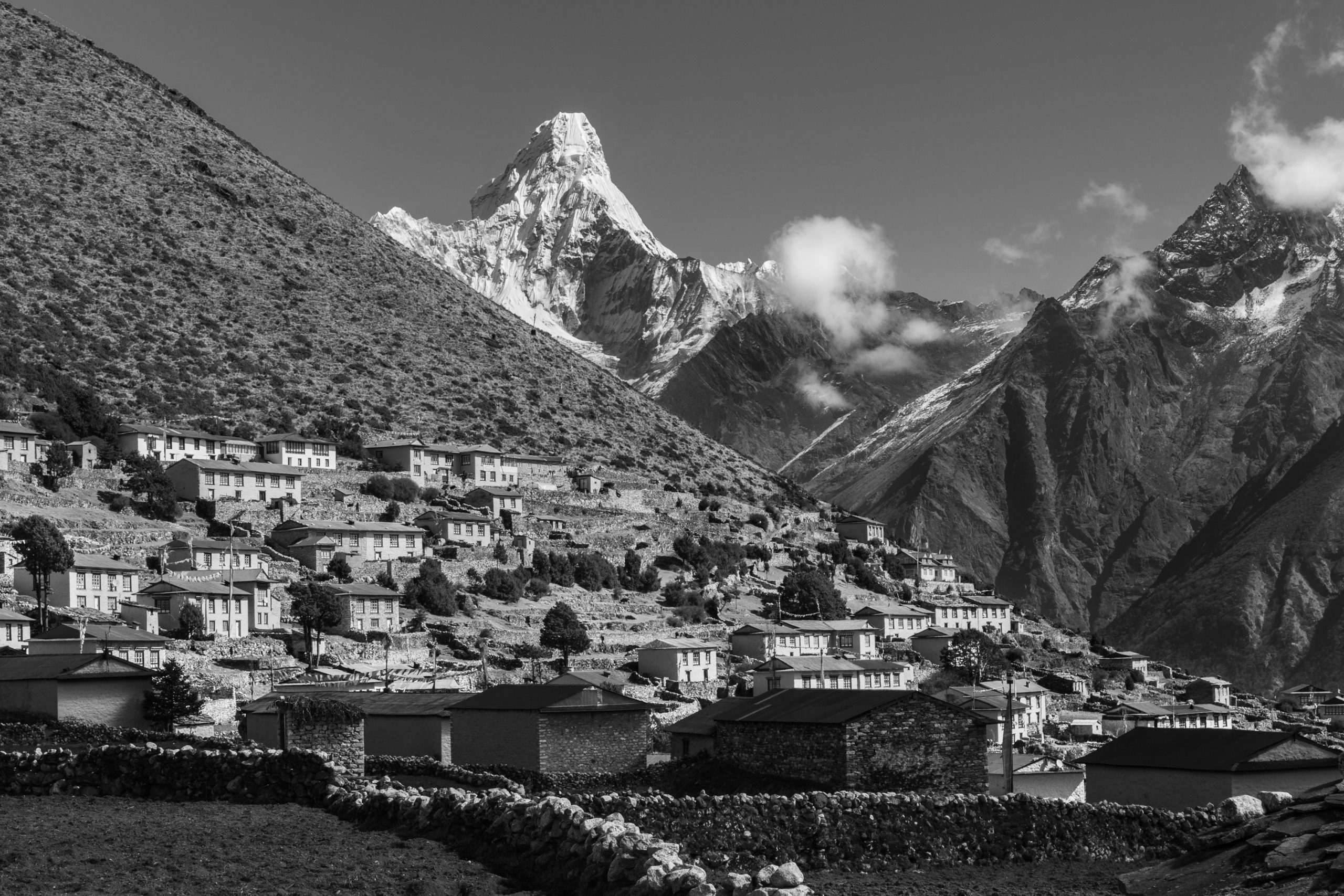Ama Dablam and Khumjung Village | Sagarmatha | Docu Magazine | © Dani Vottero